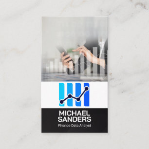 Accountant   Finance Chart   Data Business Card