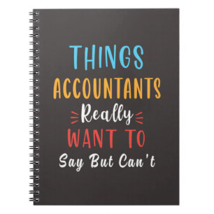 Accountant – Finance Professional Bookkeeping CPA Notebook