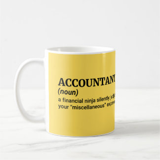 Accountant Funny Definition Coffee Mug