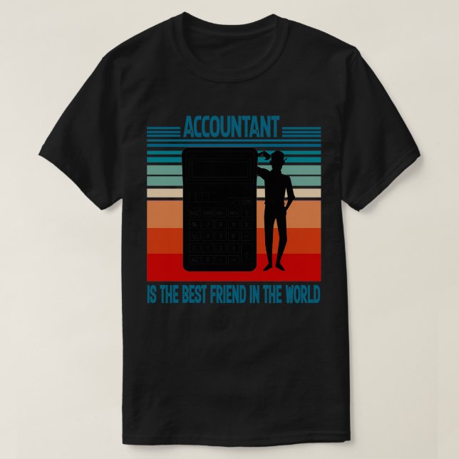 accountant Gift accountant job coffe accountant Ea T-Shirt (Design Front)