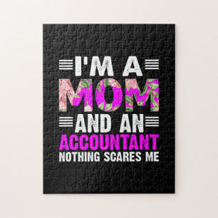 Accountant Gift I Am A Mum And An Accountant Jigsaw Puzzle