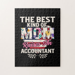 Accountant Gift   Mum Raise An Accountant Jigsaw Puzzle