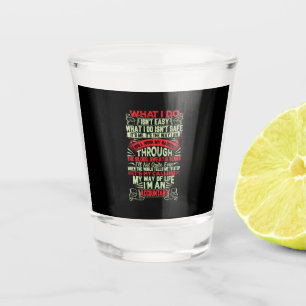Accountant Gift My Way Of Life Im An Accountant Shot Glass