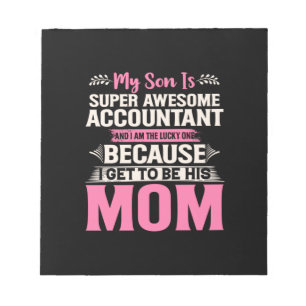 Accountant Gift   Super Awesome Accountant Notepad