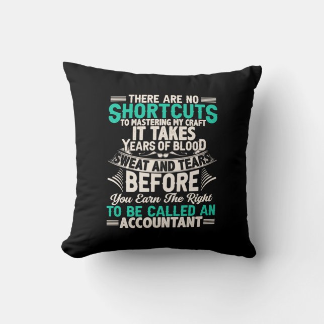 Accountant Gift | To Be Called An Accountant Cushion (Front)