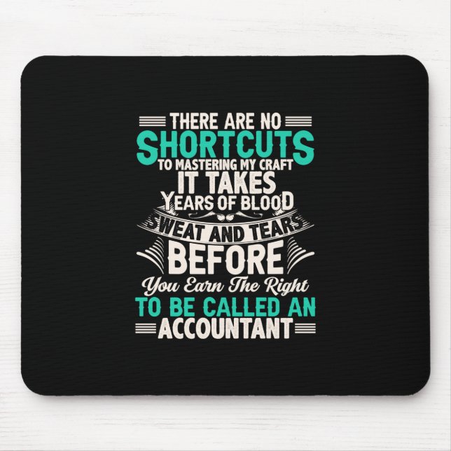 Accountant Gift | To Be Called An Accountant Mouse Mat (Front)