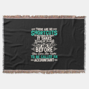 Accountant Gift To Be Called An Accountant Throw Blanket
