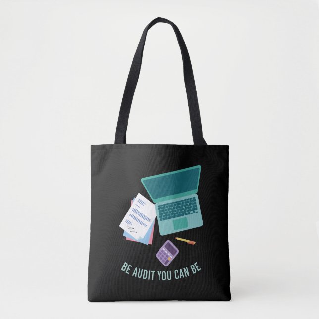 Accountant Gifts Tote Bag (Front)