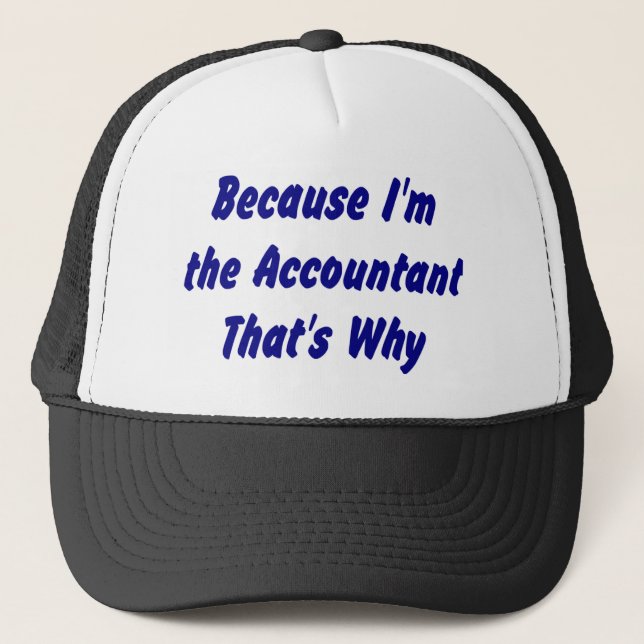 Accountant Hat (Front)