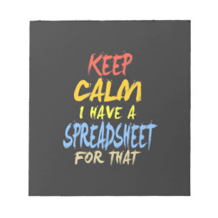 Accountant Have A Spreadsheet For That Notepad