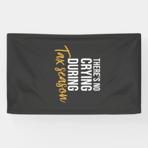 Accountant In Tax Season Banner
