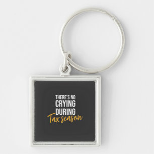 Accountant In Tax Season Key Ring