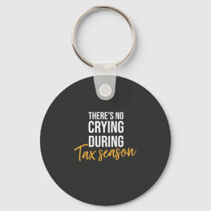 Accountant In Tax Season Key Ring