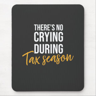 Accountant In Tax Season Mouse Mat