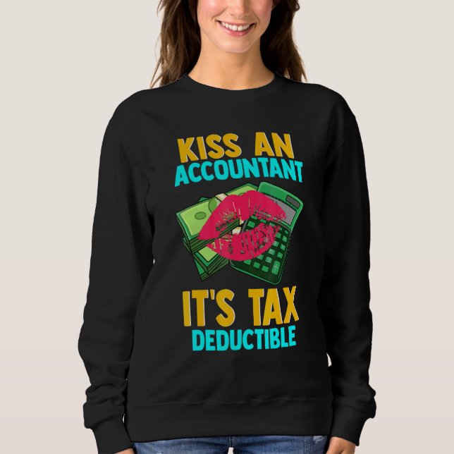 Accountant Inspired Cpa Related Assets Design 4 Sweatshirt (Front)