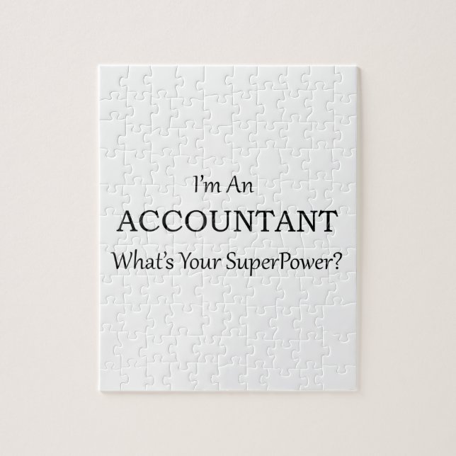 Accountant Jigsaw Puzzle (Vertical)