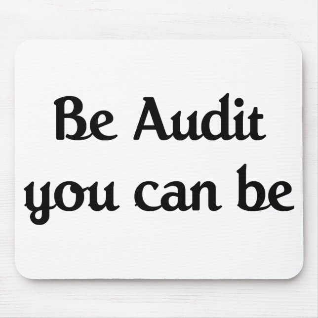 Accountant Mouse pad (Front)