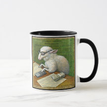 Accountant mug, Counting Sheep