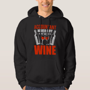 Accountant Never Cry But Do Wine Cpa Hoodie