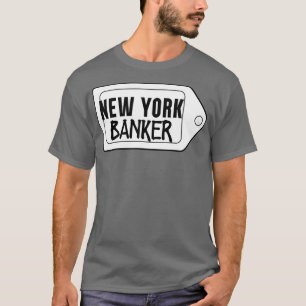 ACCOUNTANT NEW YORK BLACK AND WHITE BANKER T-Shirt
