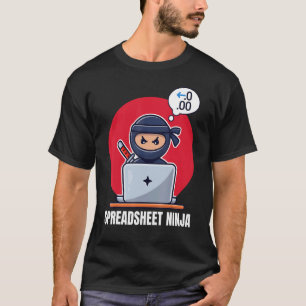 Accountant Ninja Accounting Bookkeeper T-Shirt