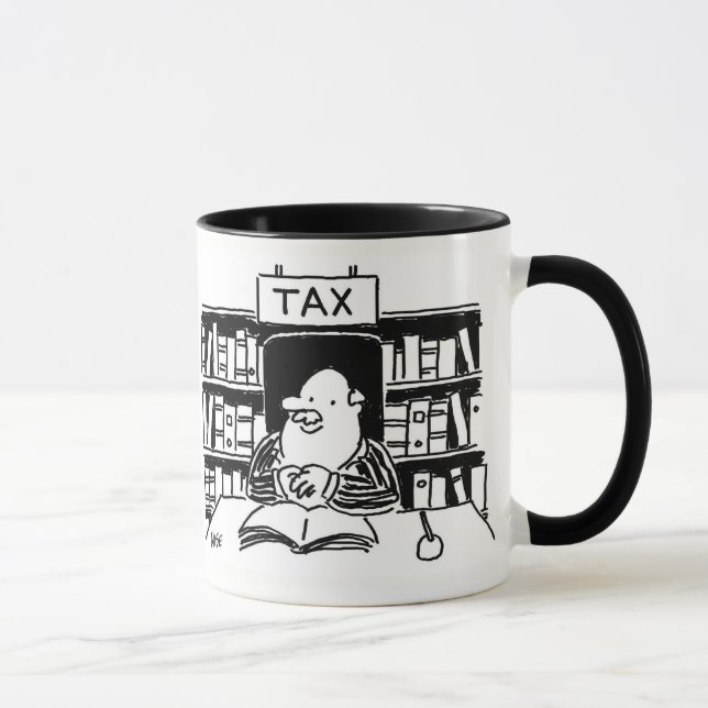 Accountant or Tax Financial Advisor Mug (Right)