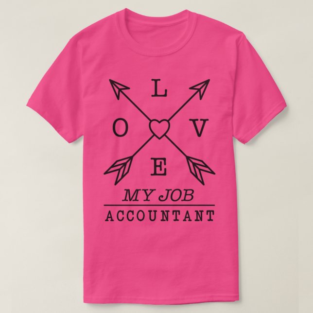 Accountant profession 1 T-Shirt (Design Front)