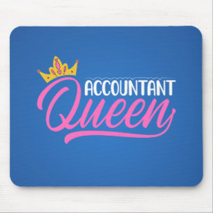 Accountant Queen Mousepad