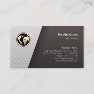 Accountant Simple Minimalist Business Card