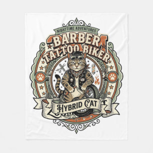 Accountant Tax Season Cat Accountant Tax Season Ca Fleece Blanket