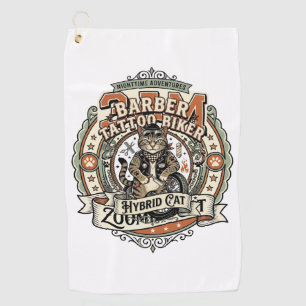 Accountant Tax Season Cat Accountant Tax Season Ca Golf Towel