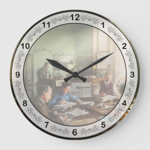 Accountant - The- Bookkeeping dept 1902 Large Clock