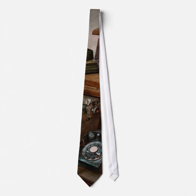 Accountant - Typewriter - The accountants office Tie (Front)