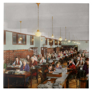 Accountant - Workaholic 1923 Tile