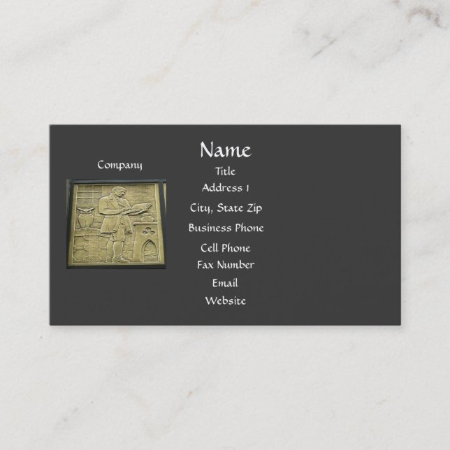 Accountant's Business Card (Front)