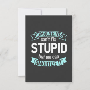 Accountants Can Amortise It Thank You Card