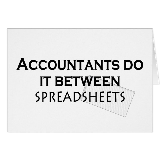 Accountants do it! (Front Horizontal)