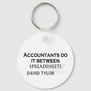 Accountants do it! key ring