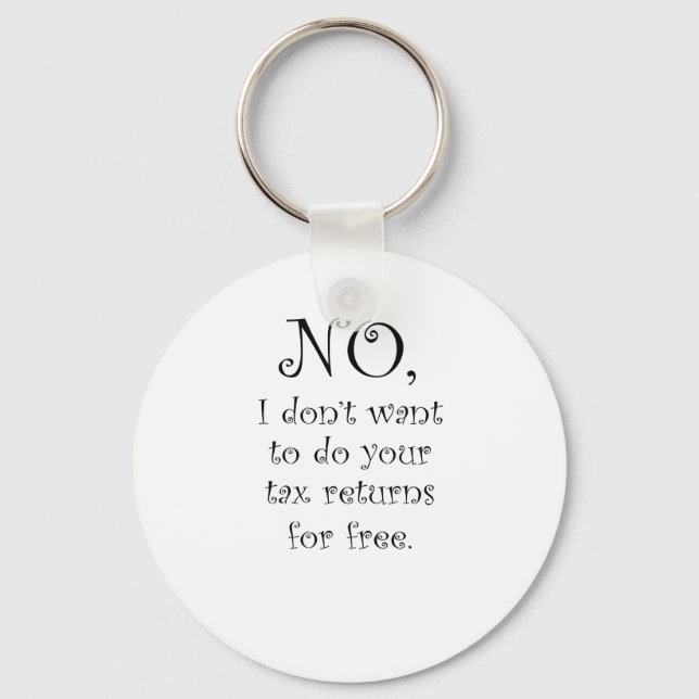 Accountants Key Ring (Front)