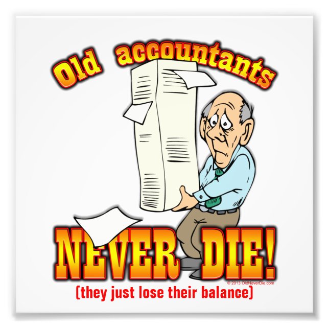 Accountants Photo Print (Front)
