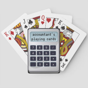 Accountant's Playing Cards