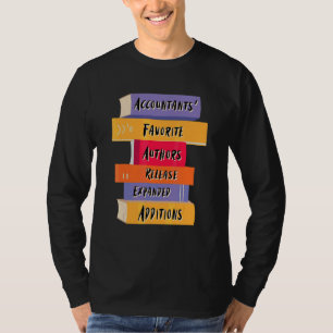 Accountantsu2019 Favourite Authors Accountant T-Shirt