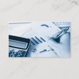 accounting and finance  business card