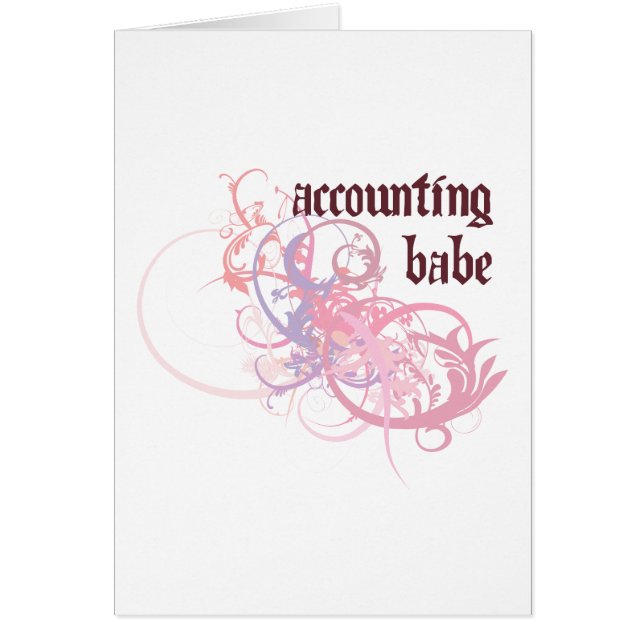 Accounting Babe (Front)