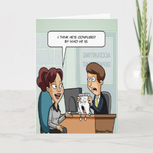 Accounting Board of Directors Pun Birthday Card