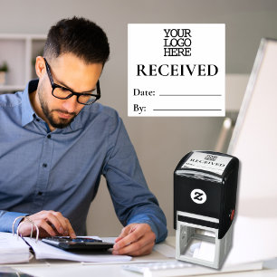 Accounting Bookkeeping Document Payment Received S Self-inking Stamp