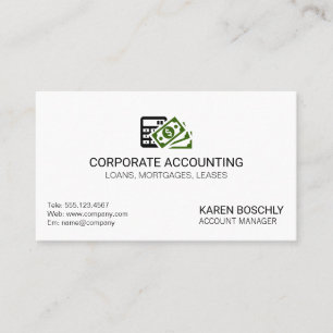Accounting Business Card