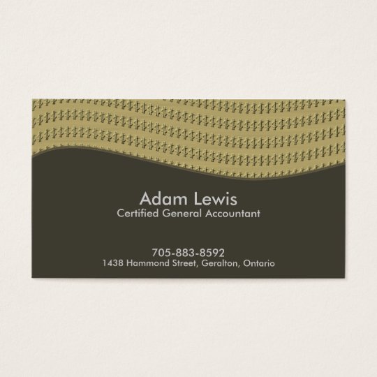 Accounting Business Card - $$$