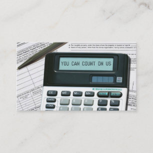 Accounting Business Cards