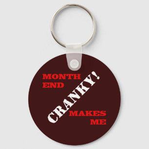 Accounting & Finance Month End Approval Stamp Key Ring